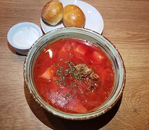 Борщ с говядиной
