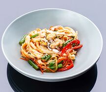 Wok Удон с морепродуктами