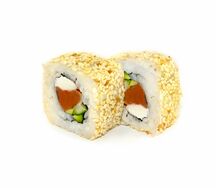 Ролл Калифорния с кунжутом и тунцом