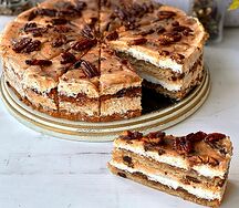 Торт цельный Карамель и корица