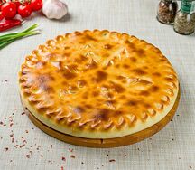 Осетинский пирог с говядиной и грибами