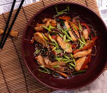Wok с морепродуктами