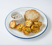 Котлета куриная с мини-картофелем