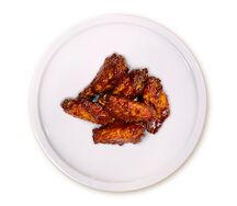 Куриные крылья в соусе BBQ от шефа Fibo