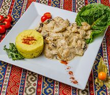 Бефстроганов из курицы