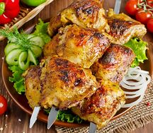 Шашлык из куриного филе