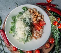 Цезарь с креветками