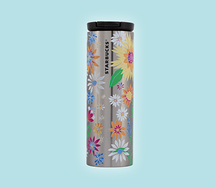 Тамблер стальной Floral Printed