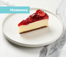 Чизкейк клубничный