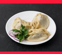 Манты с телятиной