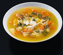 Куриный суп с куриным филе