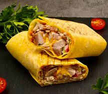 Сырная шаурма по-итальянски