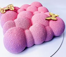 Муссовый торт Розовое облако со вкусом кокоса