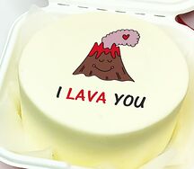 Бенто-торт I lava you