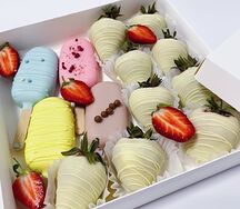 Комбо! Клубника в шоколаде и муссовые эскимо