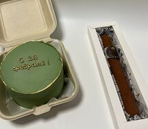 Бенто-торт и муссовое пирожное Сигара на 23 февраля
