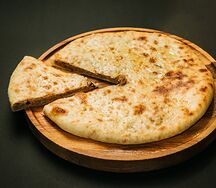 Пирог с капустой и грецким орехом (средний)