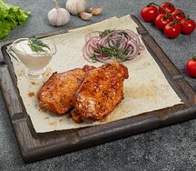 Шашлык из свиной корейки без кости