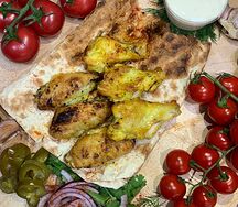Шашлык из куриных крыльев