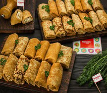 Блинчики с курицей