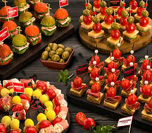 Ассорти канапе Много мяса