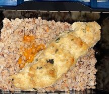 Люля-кебаб из свинины с гречкой 