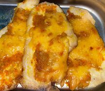Куриная отбивная под шапкой