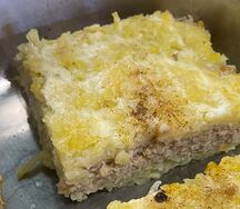 Картофельная запеканка с мясом