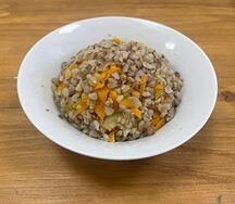 Гречка с овощами