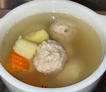 Суп с фрикадельками