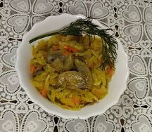 Тушеная капуста
