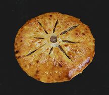 Пирог осетинский с мясом
