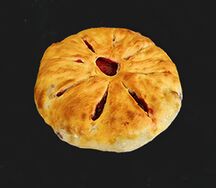 Маленький Осетинский пирог с дикой вишней