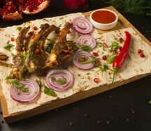 Шашлык из бараньей корейки