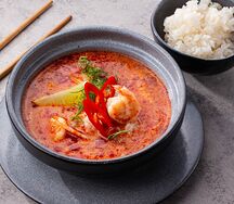 Том Ям с креветками