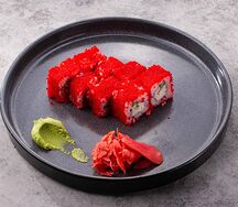 Ролл калифорния с креветкой