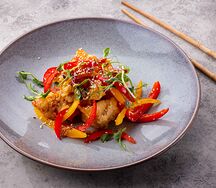 Курица в кисло-сладком соусе