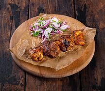 Куриный шашлык на кости