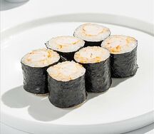 Спайси маки-ролл с креветкою