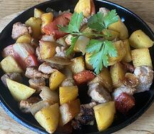 Жаркое из cвинoй вырезки