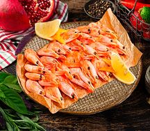 Отварные креветки от шефа