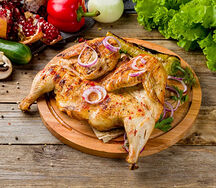 Курица табака