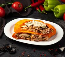 Донер в сырном лаваше