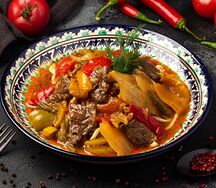 Лагман по-уйгурски