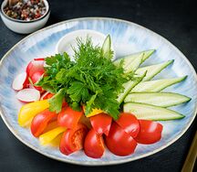 Плато сезонных овощей