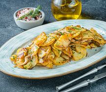Картофель жареный с грибами