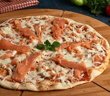 С лососем большая