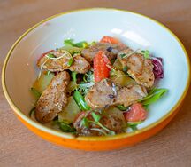 Салат из утиной грудки