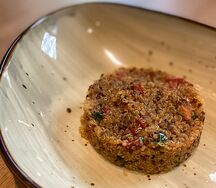 Киноа с чесночно-сливочным маслом