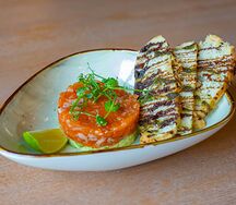 Тартар из лосося